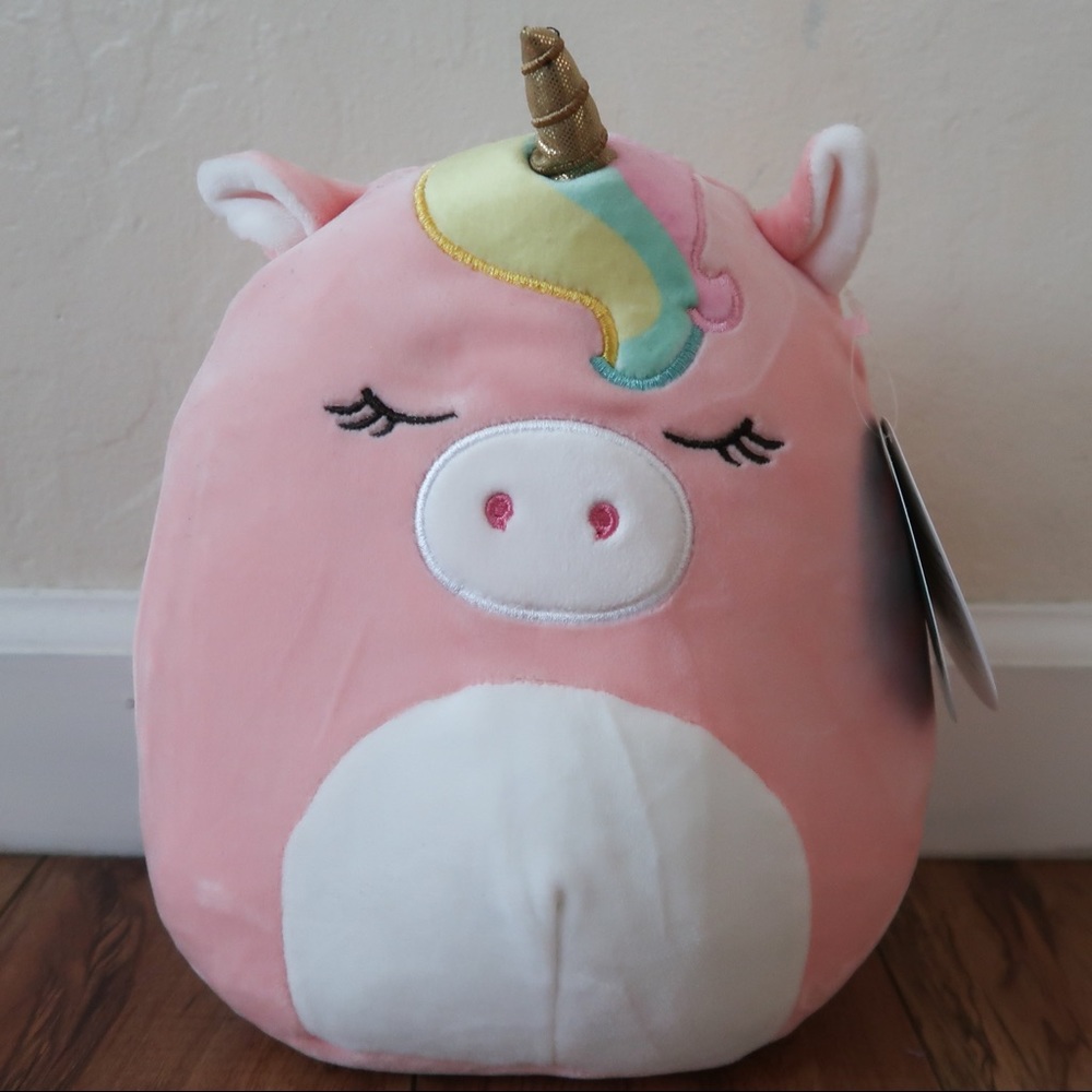 Ilene Pink Unicorn Squishmallows 8”